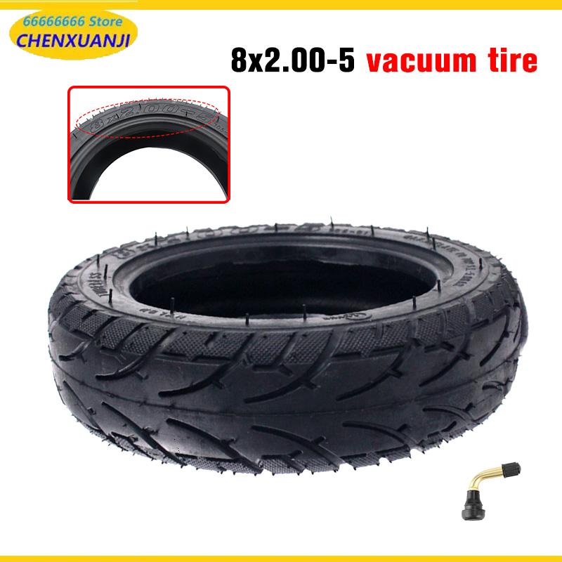 Scooter Tire - 8x2.00-5 Wheel Tubeless Tyre 2.10-5 Vacuum
