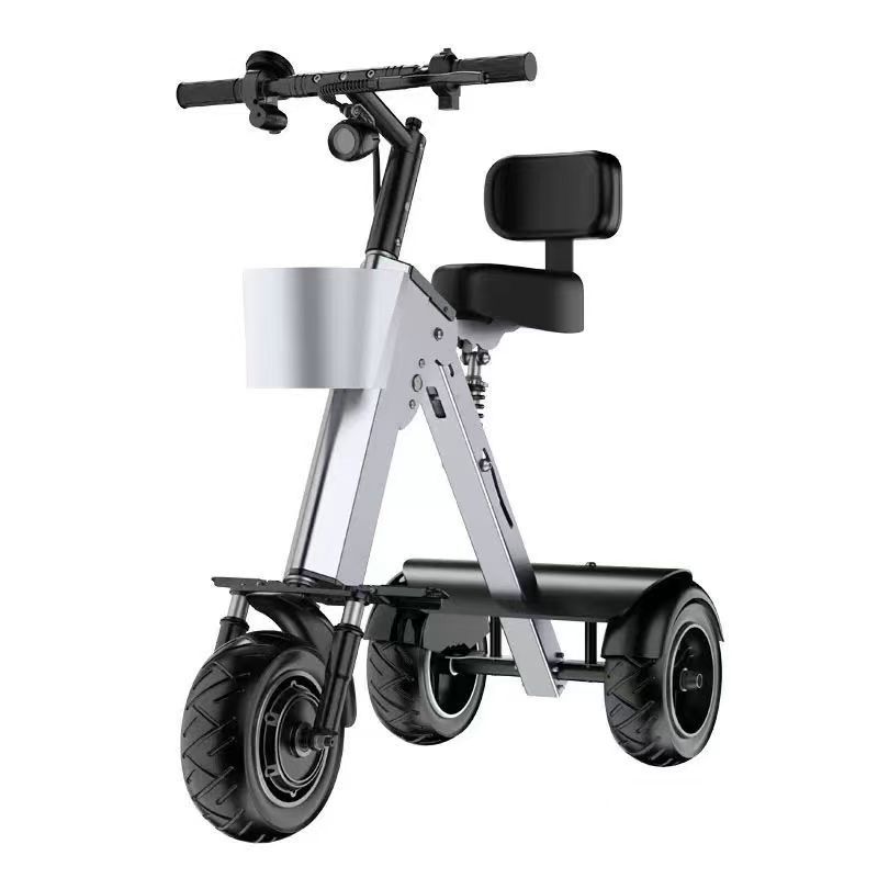 Folding Electric Scooter - Folding electric car small electric tricycle