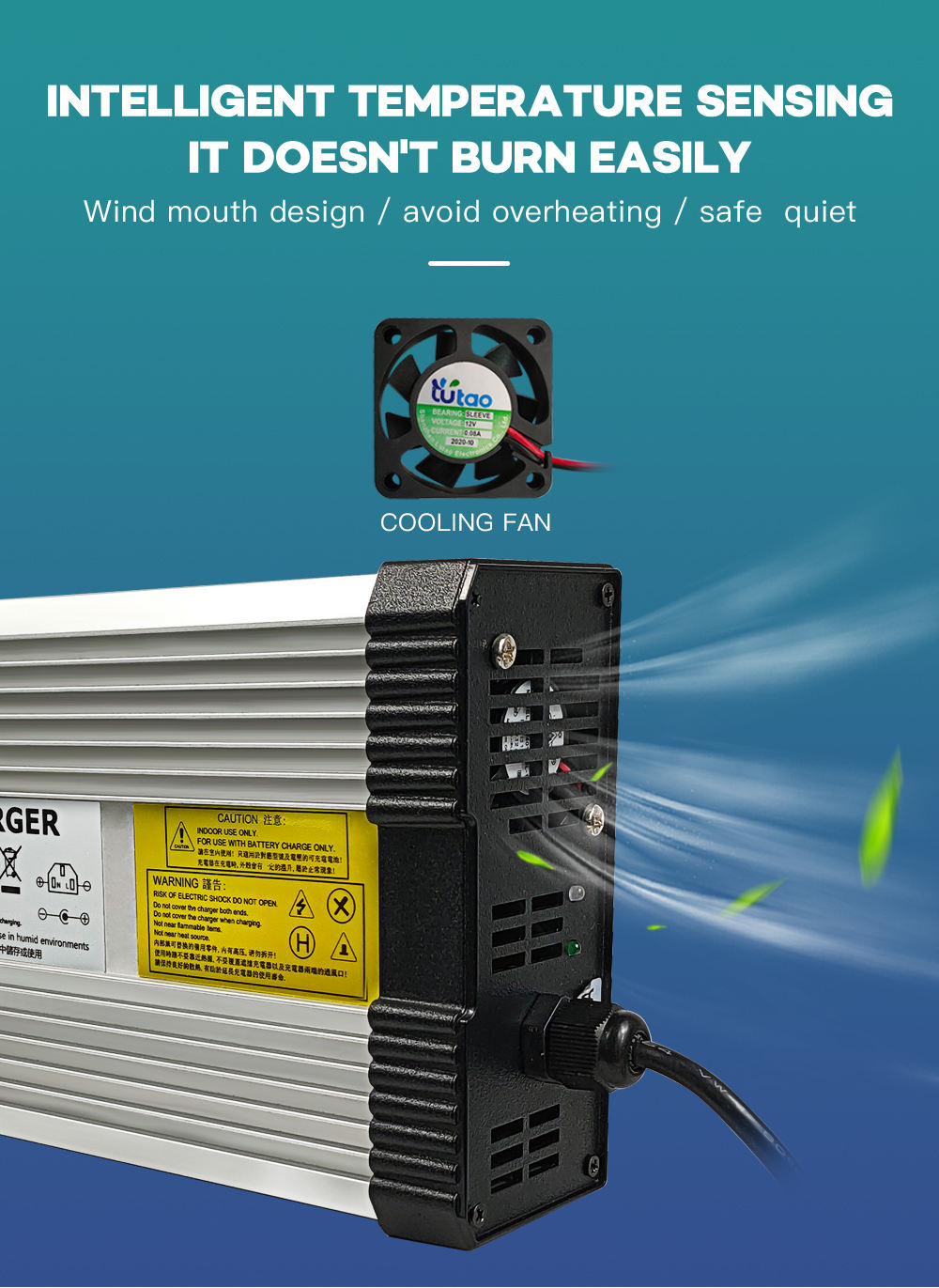 YZPOWER High Quality 58.8V 8A  - đánh giá và giá Electric Scooter Charger