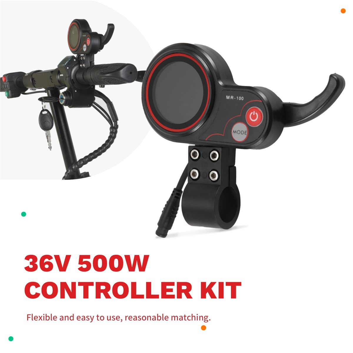 A99X 36V 500W Controller+MR-10 - đánh giá và giá Electric Scooter 500W
