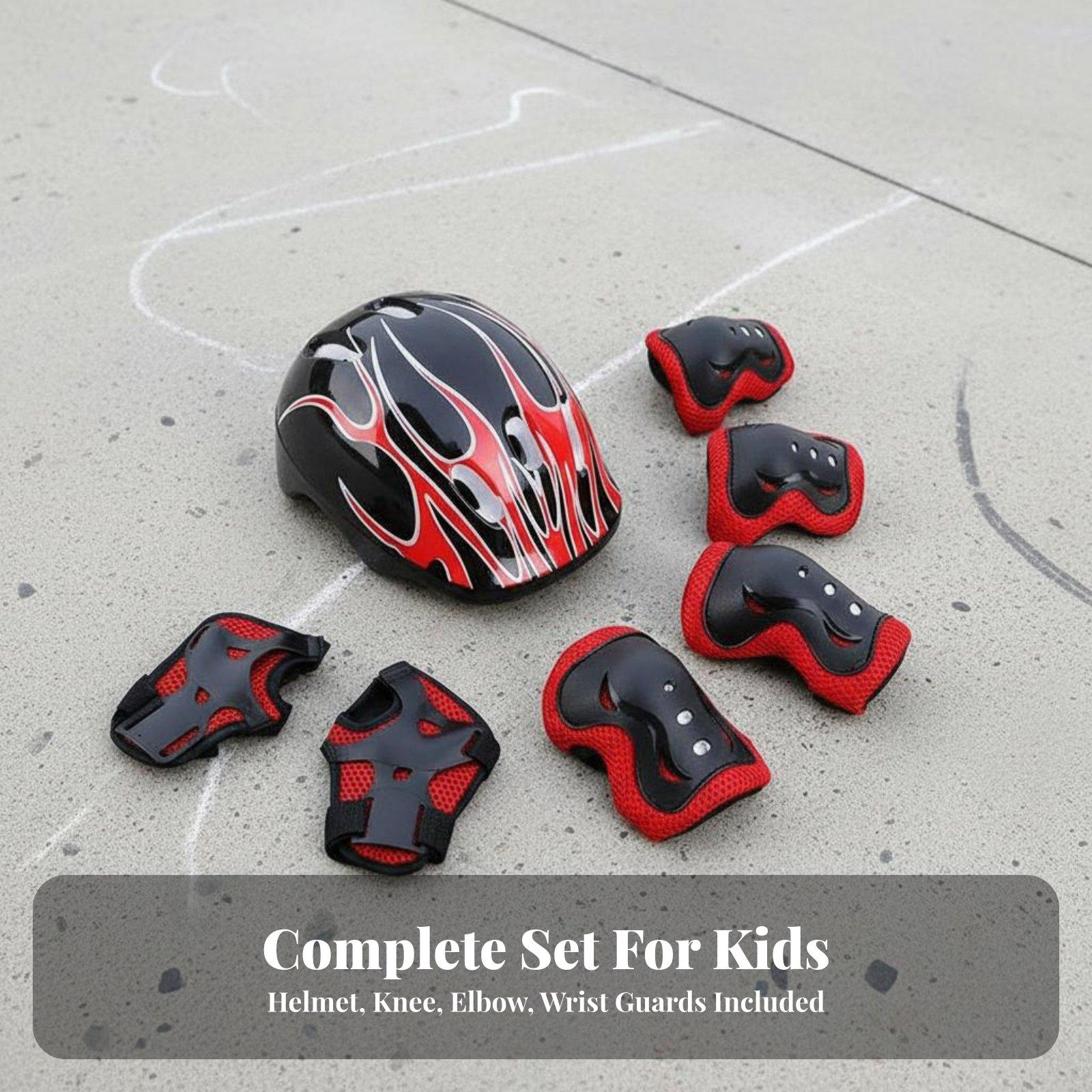 Kids Helmet and Knee Elbow Wri - đánh giá và giá Scooter Helmet Set