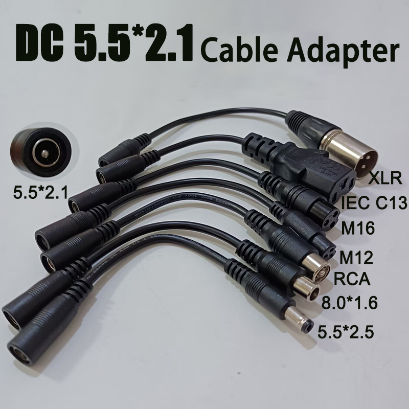 DC 5.5X2.1 To M12 M16 3Pin XLR - đánh giá và giá Electric Scooter Charger