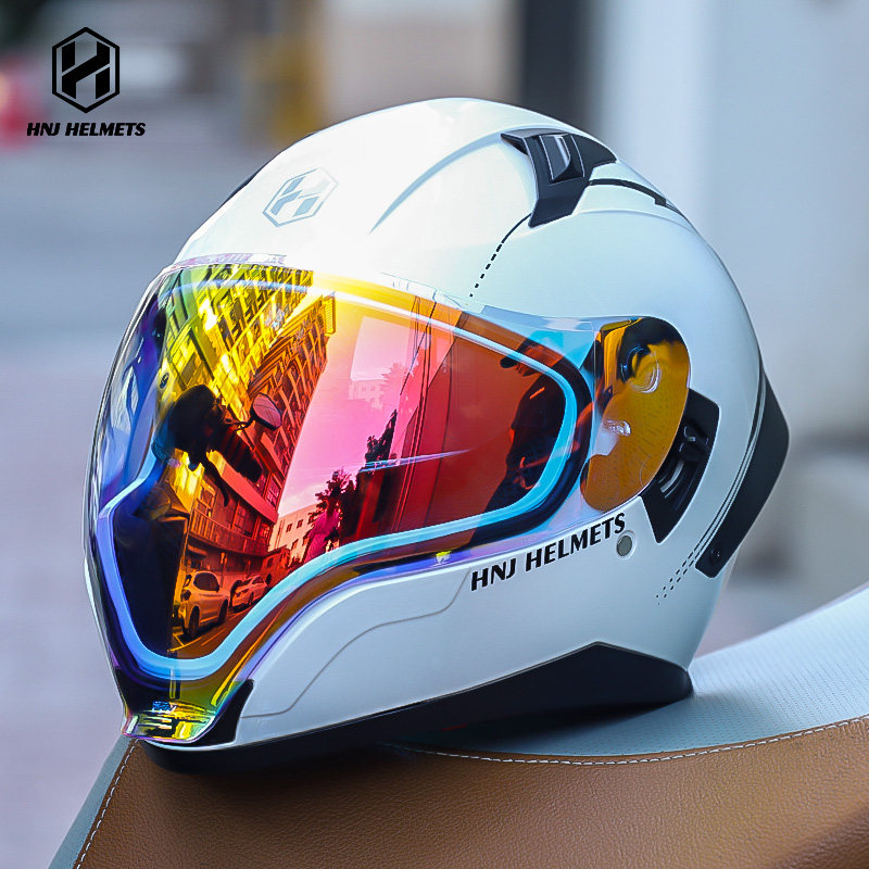 DOT Certified Full Face Helmet - đánh giá và giá Scooter Helmet Set