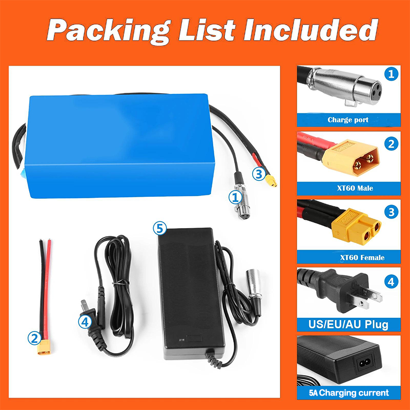 21700 E bike Scootoer Battery  - đánh giá và giá 60V 30Ah 21700 Battery Pack