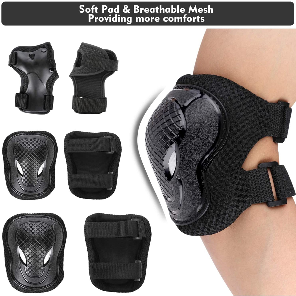GOMOREON 6 Cái/bộ Trẻ Em An To - đánh giá và giá Scooter Helmet Set